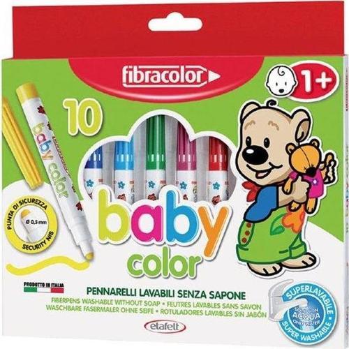 Baby Color 10 Renk Keçeli Kalem