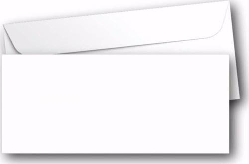 Beyaz Zarf 100'lü 105x240 - 110 Gr
