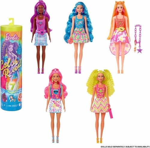 Hdn72 Renk Değiştiren Sürpriz Barbie Neon