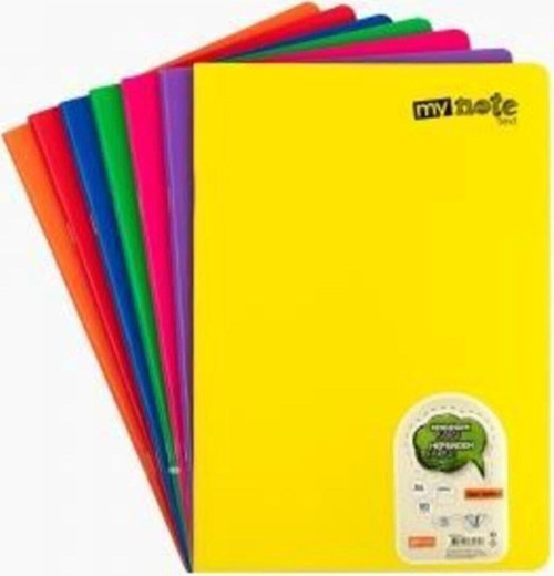 My Note Text A4 60 Yaprak Çizgili Defter Plastik Kapak