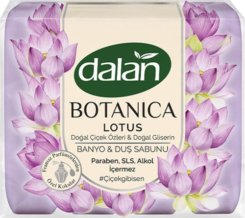 Botanica Lotus Banyo Ve Duş Sabunu 150Grx4 Adet