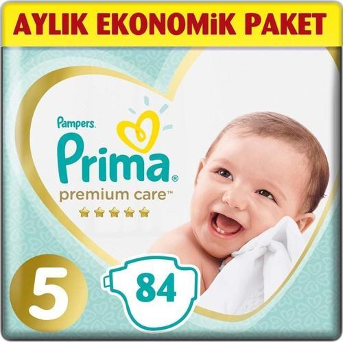 Premium Care Bebek Bezi 5 Beden Junior 84 Adet Ekonomik