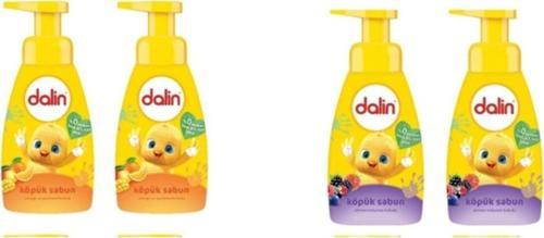 Köpük El Sabunu Orman Meyveli 200 Ml Ve Mango Ve Portakal Kokulu Köpük Sabun 200 Ml