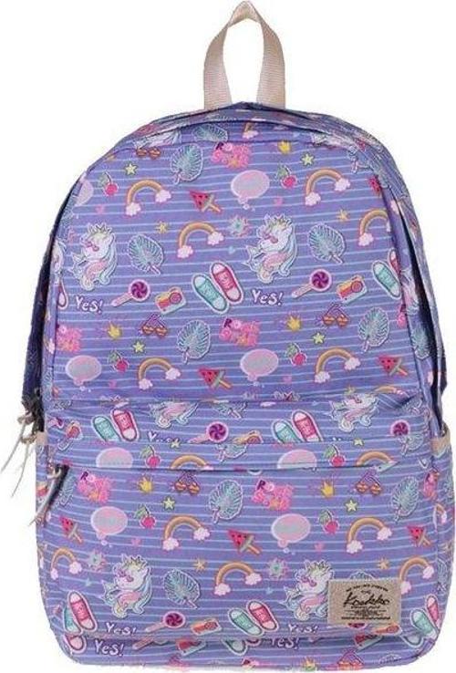 Nature Unicorn Lila Sırt Çantası K1313