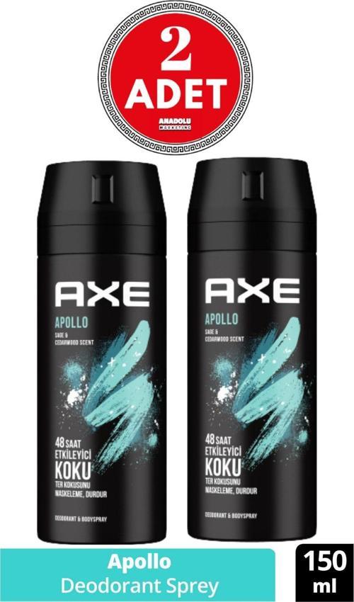 Apollo Erkek Sprey Deodorant 150 Ml (2 Adet)