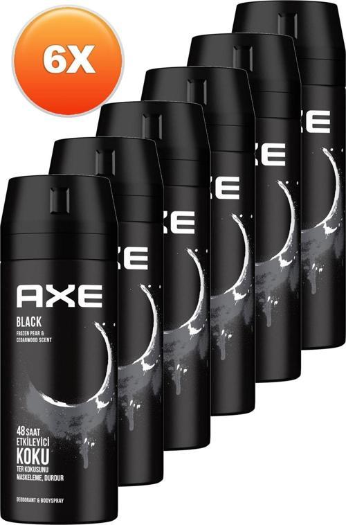 Black Erkek Deodorant 150 Ml. Altılı Set