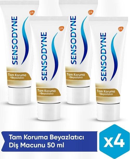 Tam Koruma Beyazlatıcı Diş Macunu 50 Ml. 4'Lü Set
