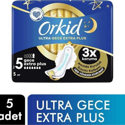 Ultra Gece Ekstra Plus Hijyenik Ped 5'Li Paket 8006540130186 Kategori: Hijyenik Ped