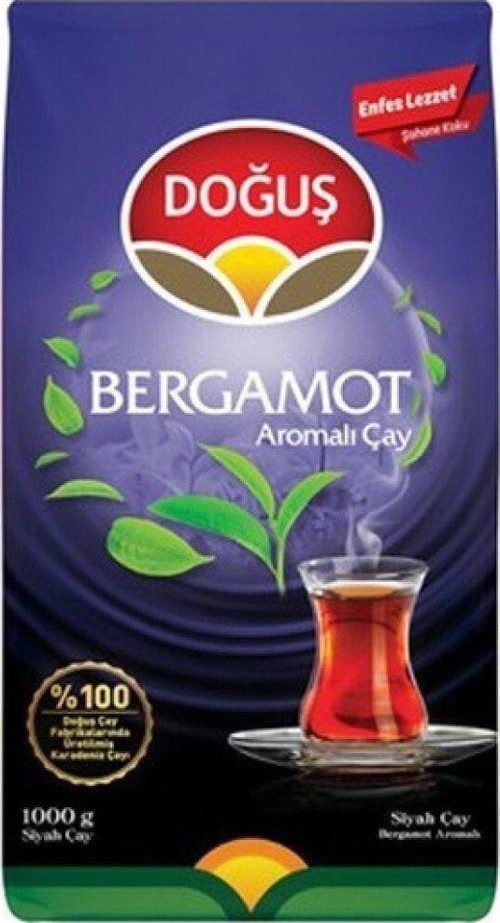 Bergamot Aromalı Çay 1 Kg. 4 Adet