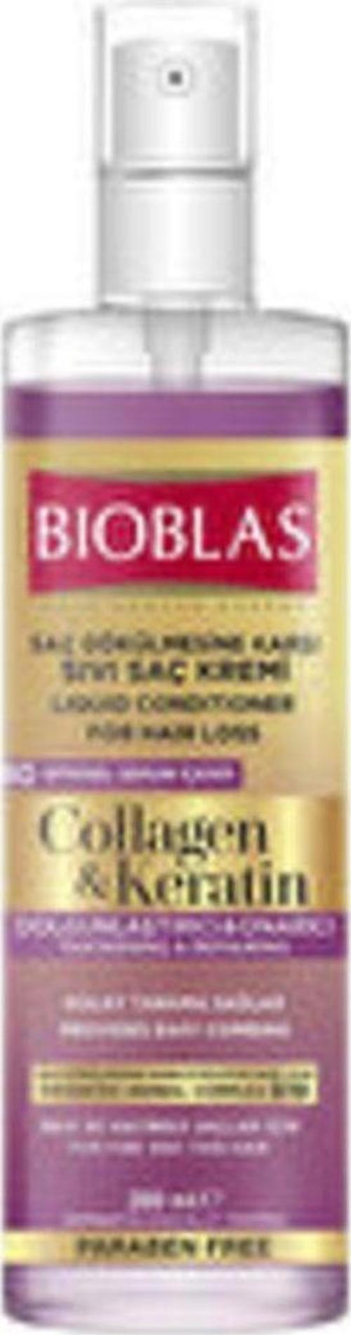 Sıvı Saç Kremi Kolajen Keratin 200 Ml