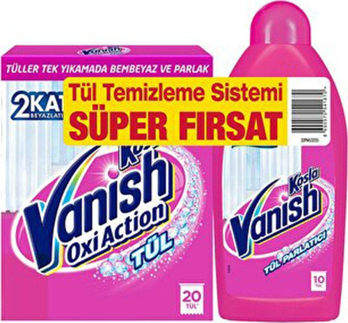 Vanısh Kosla Tül Temizleme 450 Gr+ Tül Parlatıcı 450 Gr
