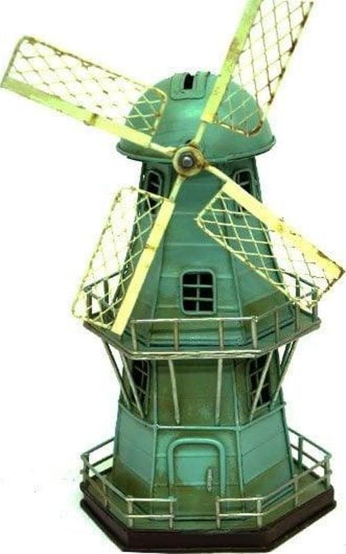 Dekoratif Metal Yel değirmeni Kumbara C0301