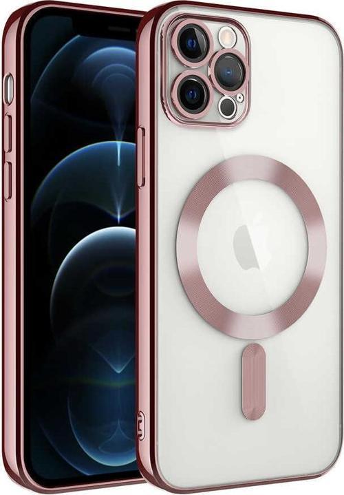 Apple iPhone 12 Pro Kılıf Kamera Korumalı Magsafe Wireless Şarj Özellikli Zore Demre Kapak
