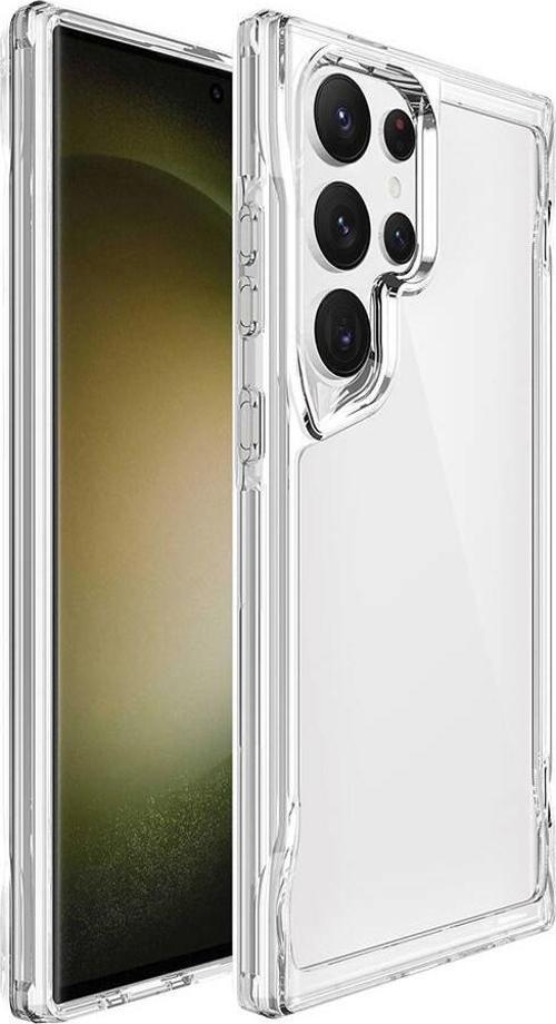 Samsung Galaxy S24 Ultra Kılıf Ultra Korumalı Şeffaf Crystal T-Max Kapak