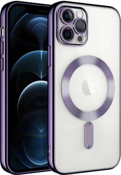 Apple iPhone 12 Pro Kılıf Kamera Korumalı Magsafe Wireless Şarj Özellikli Zore Demre Kapak