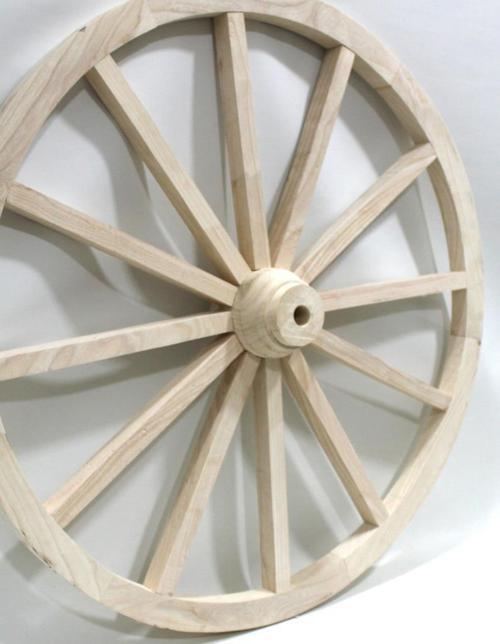 Ahşap At Arabası Tekeri 100 cm.