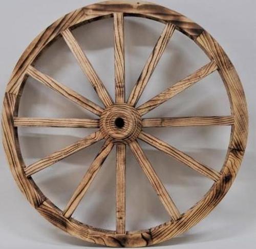 Ahşap At Arabası Tekeri 80 cm.