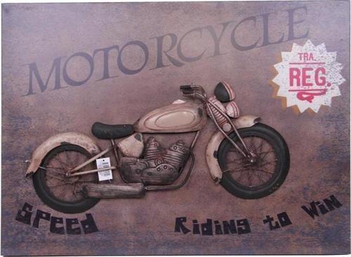 Metal Motosiklet  Duvar Dekoru GK0064