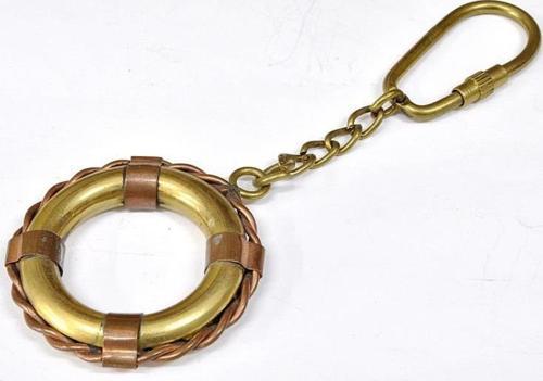 Pirinç Anahtarlık Can Simidi Şeklinde (anh-70032)