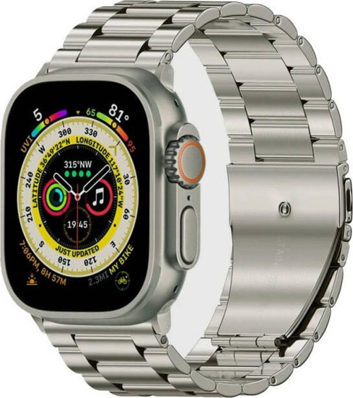 Apple Watch Ultra / Ultra 2 49mm Titanium Metal Kordon