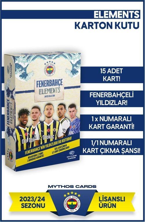 Fenerbahçe 2023-2024 Sezonu Elements Serisi - Futbolcu Kartları