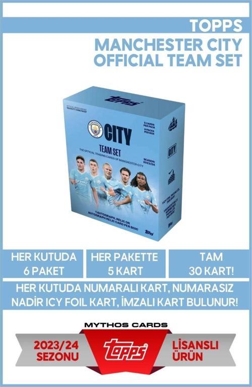 Manchester City Fc Official 2023-2024 Team Set