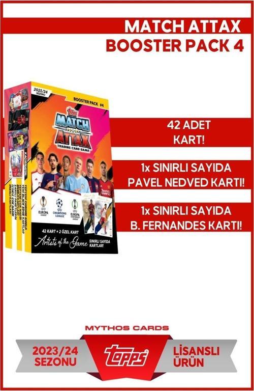 Match Attax 2023-2024  Booster Pack 4