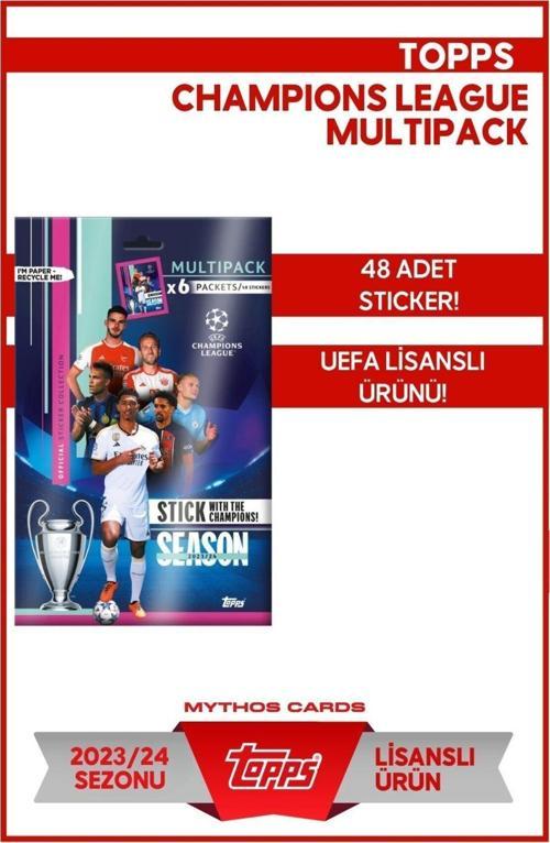 Şampiyonlar Ligi 2023 - 2024 Sezonu - Sticker Multipack