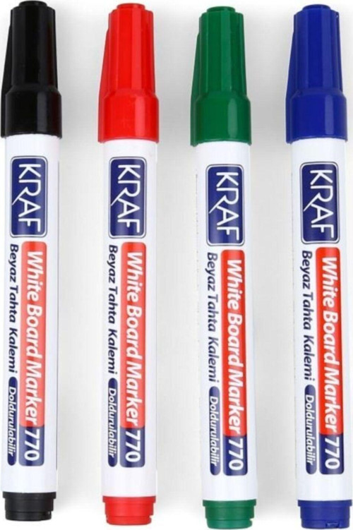 4'Lü Beyaz Tahta Kalemi 770-4 8680454916793