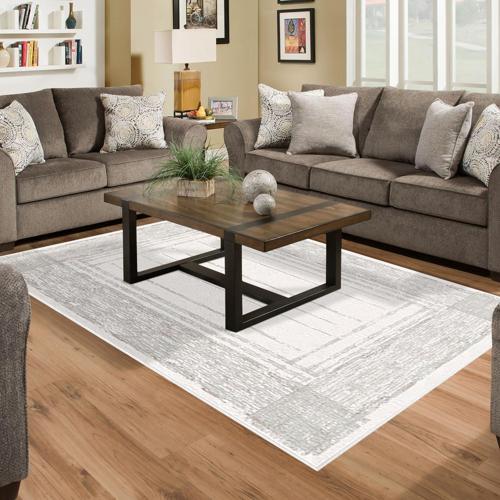 Kaymaz Taban Djt Salon Halısı Yıldız Deri Modern M5076