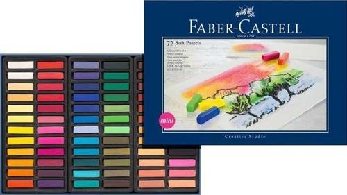 Faber-Castell Creative Studio Toz Pastel Boya Yarım Boy 72 Renk