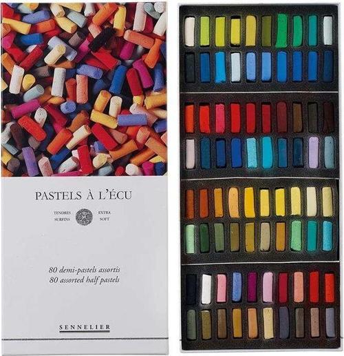 Soft Pastel Boya Seti 80’li Yarım Boy