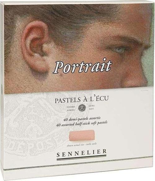 Soft Pastel Porte Seti 40’lı - Yarım Boy