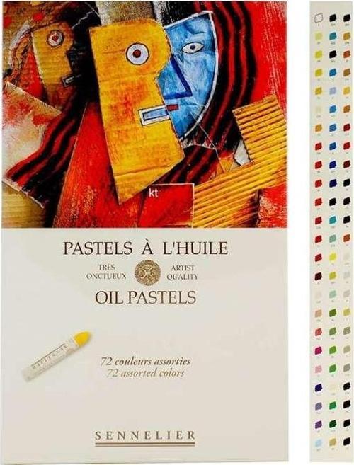 Yağlı Pastel Boya Seti 72’li