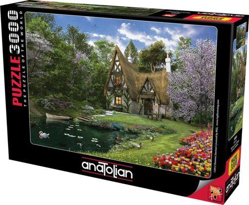 3000 Parçalık Puzzle - Göl Evi 4900