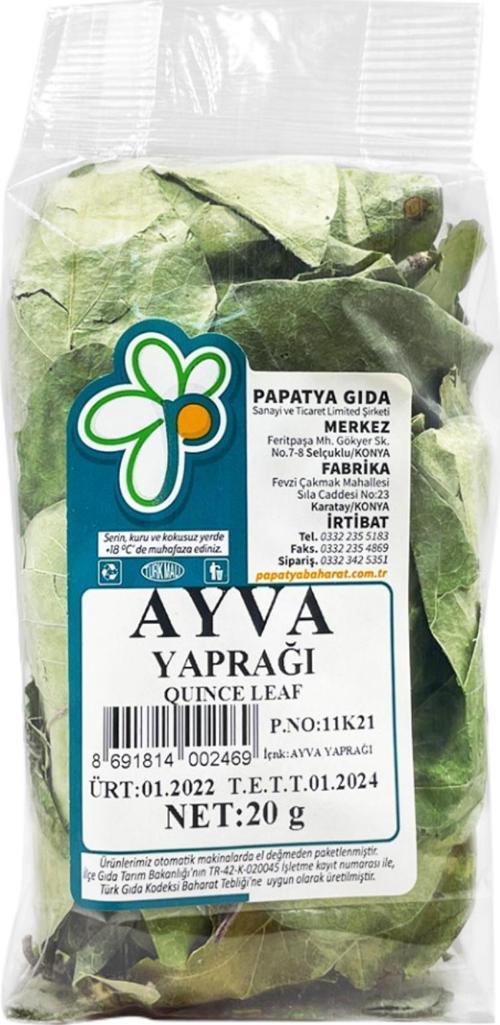 Ayva Yaprağı 20 g ℮