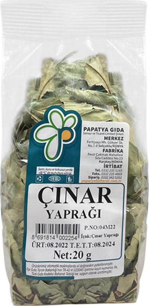 Çınar Yaprağı 20 g ℮