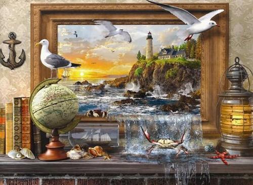 1025 Denize Ait 1000 Parça Puzzle