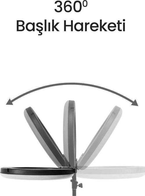 Sparky 2  Led Lambalı 33cm Selfie Işığı