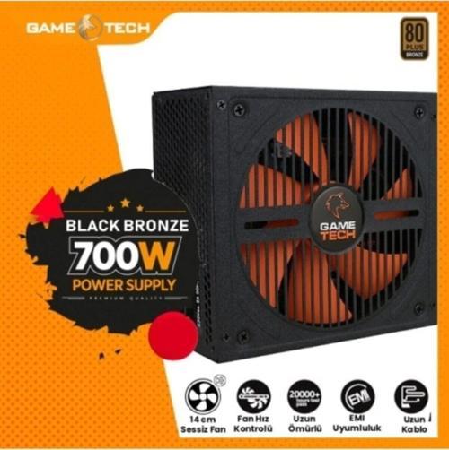 Gtp-700 700W 80 Plus Bronze Power Supply Pc Güç Kaynağı
