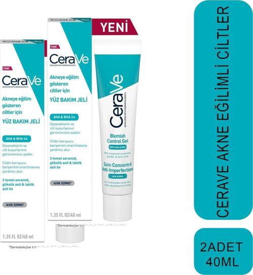 Akneye Eğilimli Ciltler İçin Yüz Bakım Jeli 40 ml 2 Adet