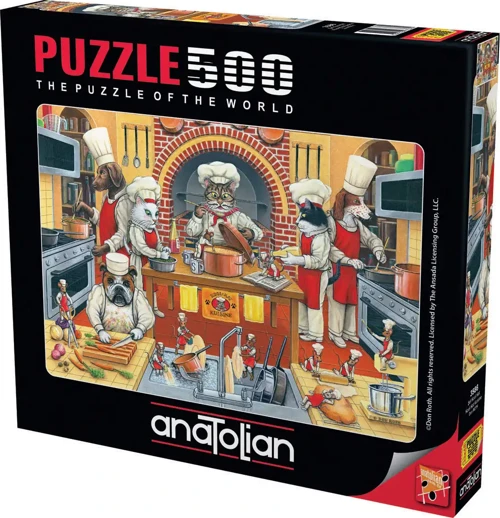 500 Parçalık Puzzle - Şef Kool Kat 3586