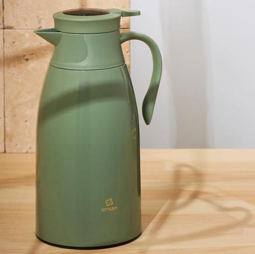 Royal Yeşil 1,4LT Cam Termos