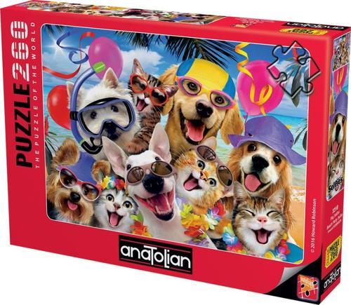 260 Parça XL Puzzle - Plaj Selfisi 3318
