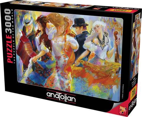 3000 Parçalık Puzzle - Gökkuşağı Melodisi 4912