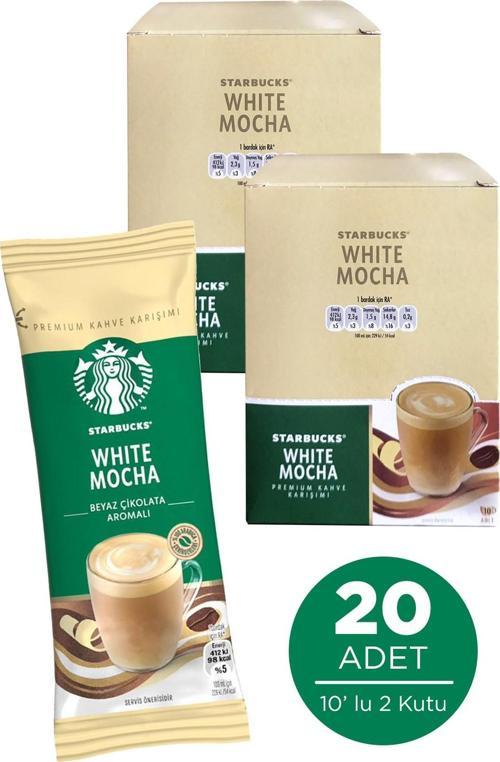 White Mocha Premium Kahve Karışımı 24 Gr X 20 Paket