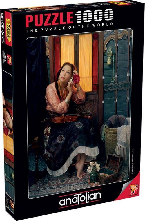 1000 Parçalık Puzzle - Kızıl Kadın 1072