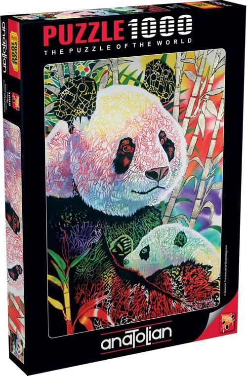 1000 Parçalık Puzzle - Panda 1099