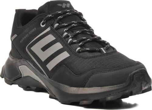 Orlean Siyah-Gri Erkek Outdoor Ayakkabı