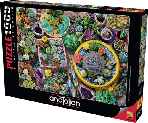 1000 Parçalık Puzzle - Kaktüsler 1122